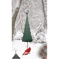 North Country Wind Bells Inc North Country Wind Bells  Inc. 210.5040 Pointed Fir of the North with black triangle wind catcher 210.504